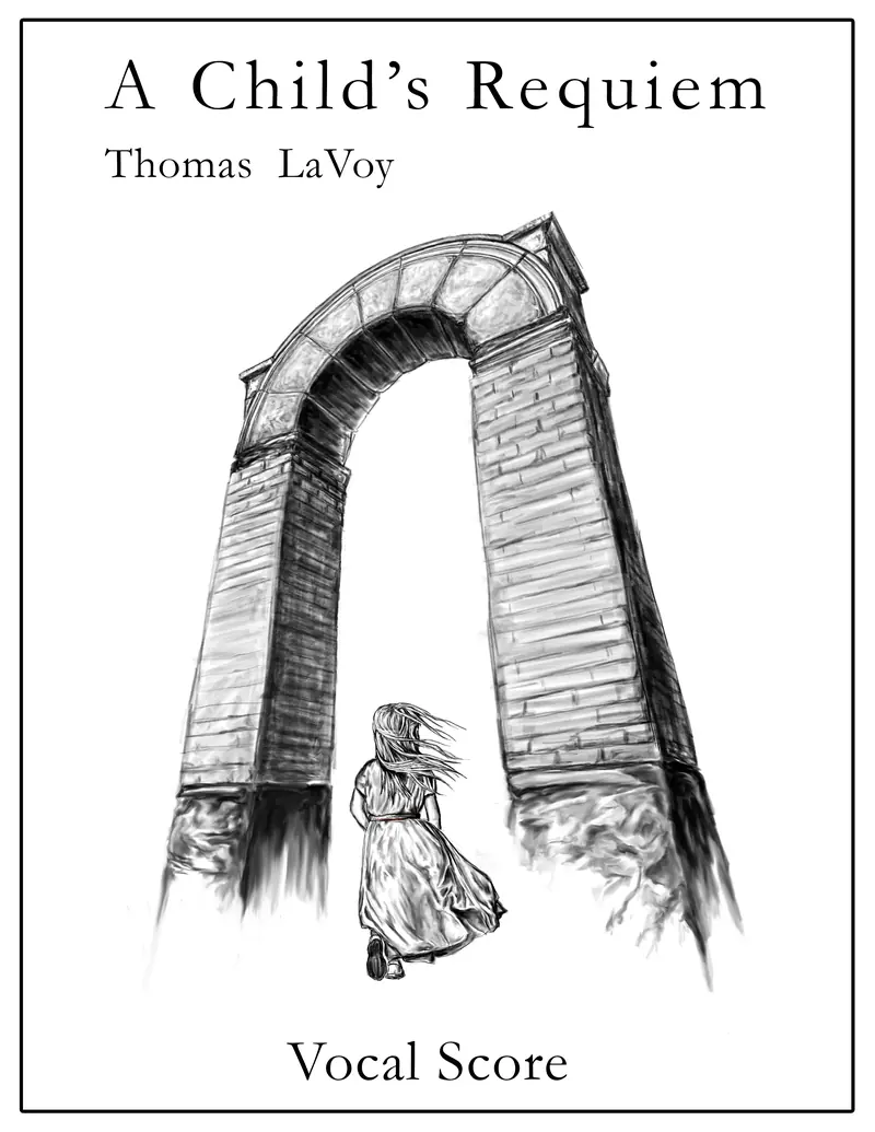 Score cover for A Child’s Requiem by Thomas LaVoy